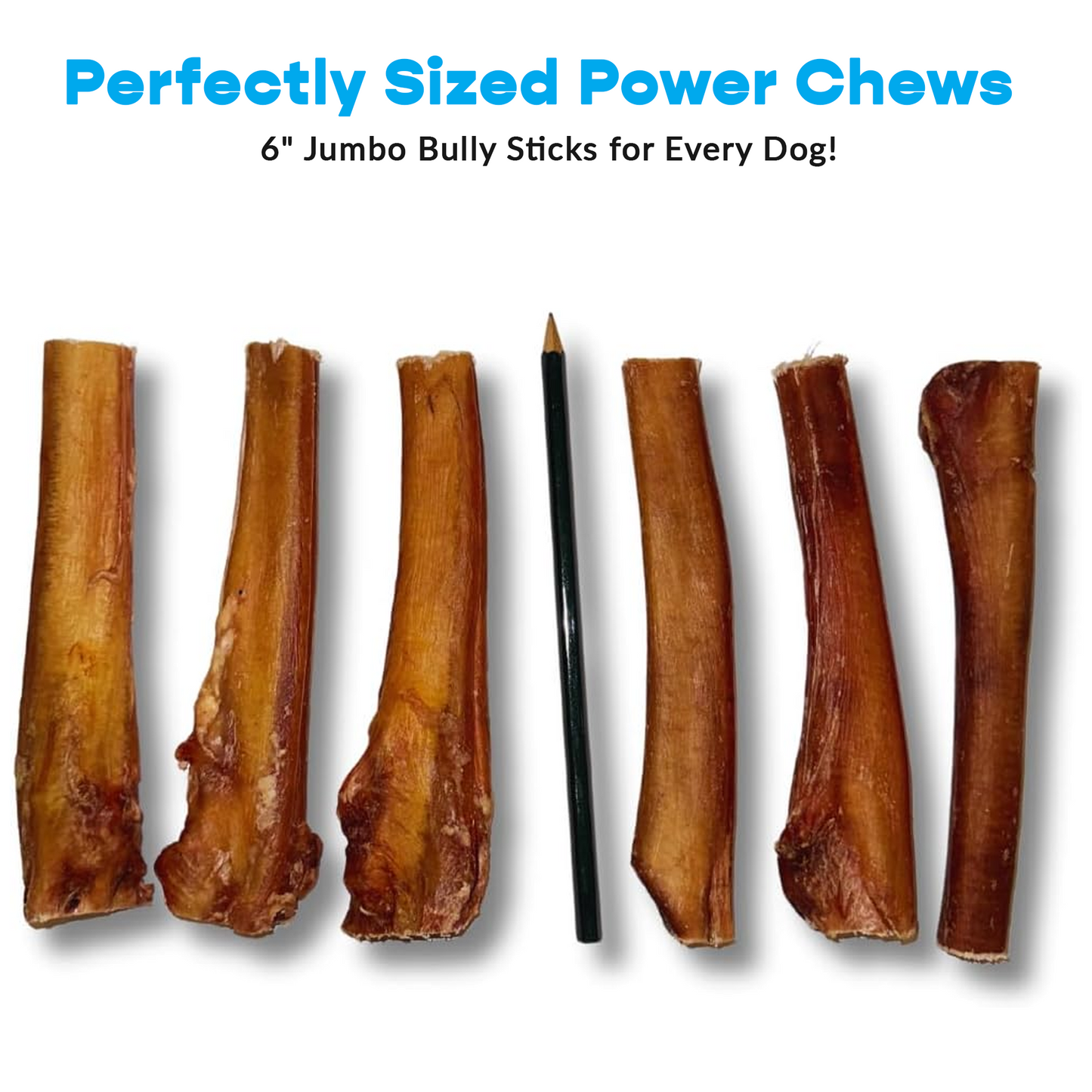6" Jumbo 200 ct. Bully Sticks ($2.84 ea.)