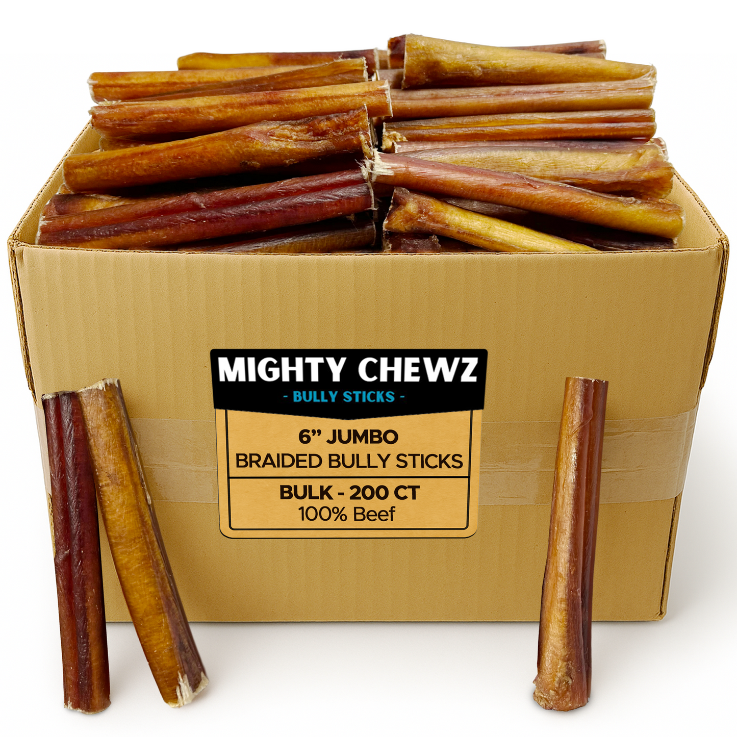 6" Jumbo 200 ct. Bully Sticks ($2.84 ea.)