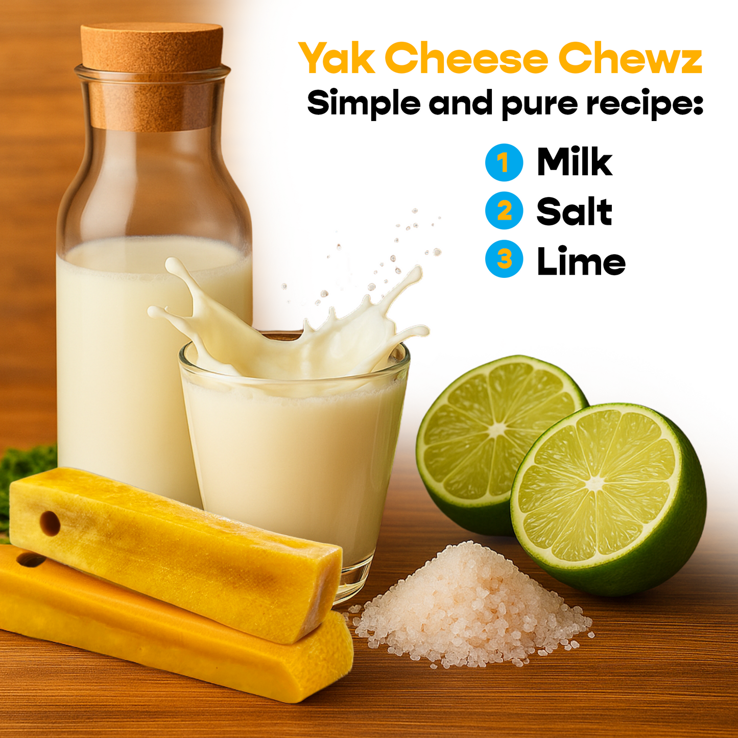 4 Pack Large Yak Cheese - Refill Pack