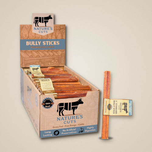 6" Standard Bully Sticks Display Box