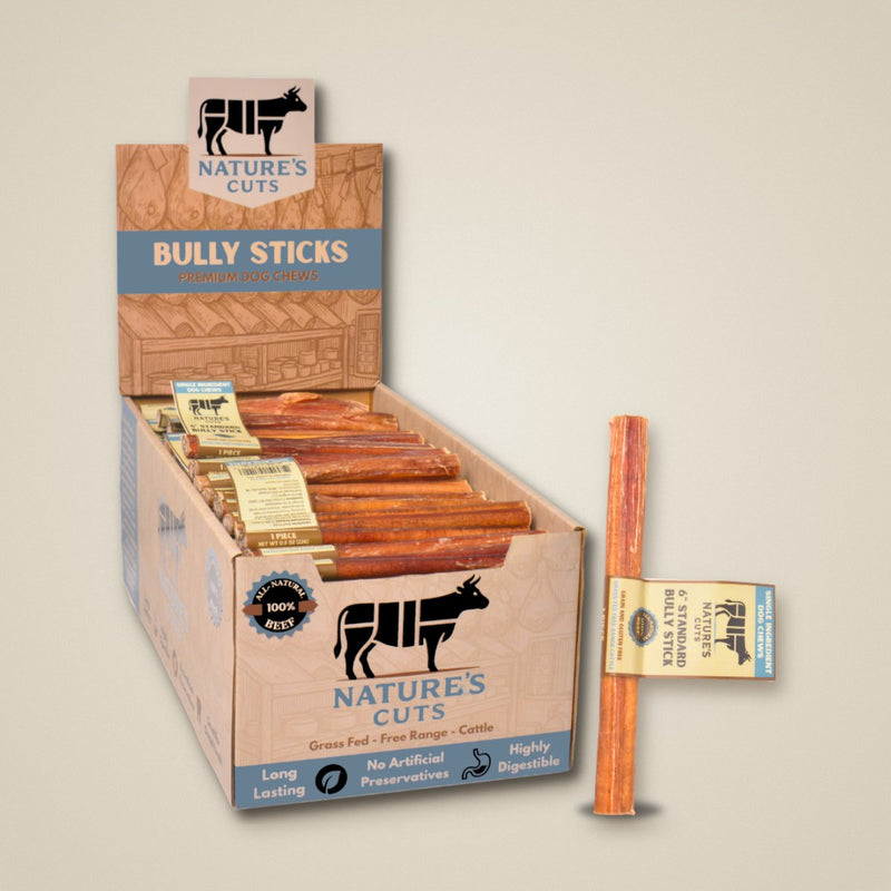 6" Standard Bully Sticks Display Box