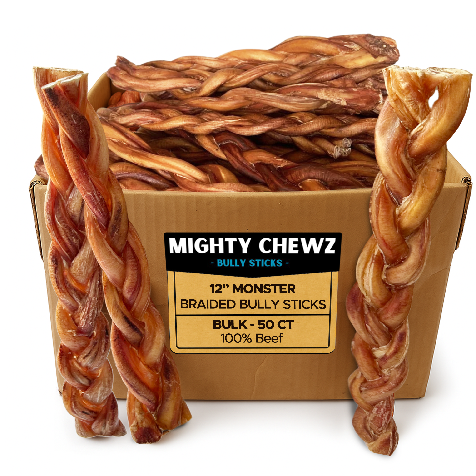 Braided Bully Sticks
