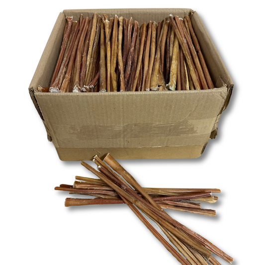 12" Very Thin Bully Sticks 16lb Box(~320ct or $0.79ea)