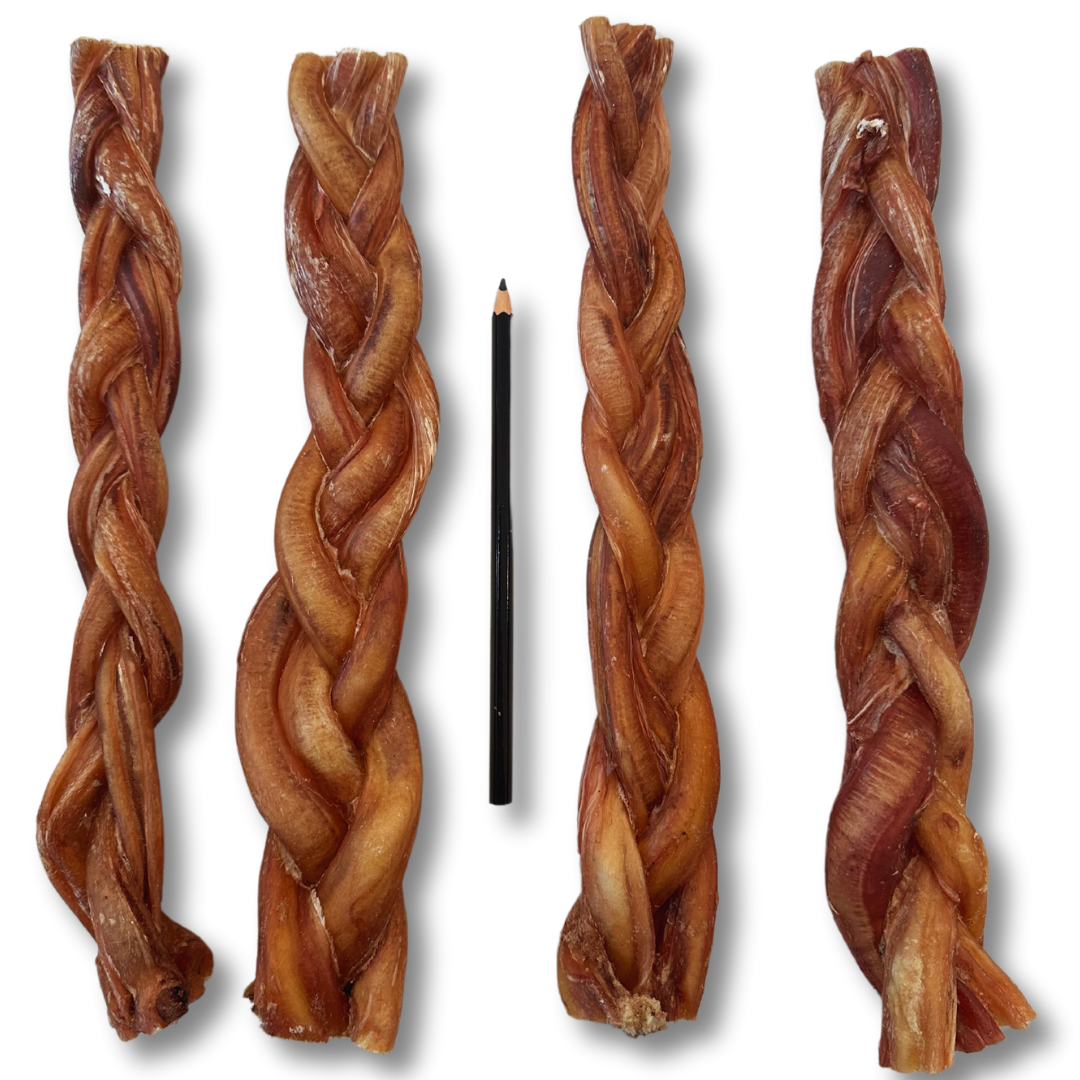 12" MONSTER Braided Bully Sticks  (50 ct.) ($7.24 ea.)