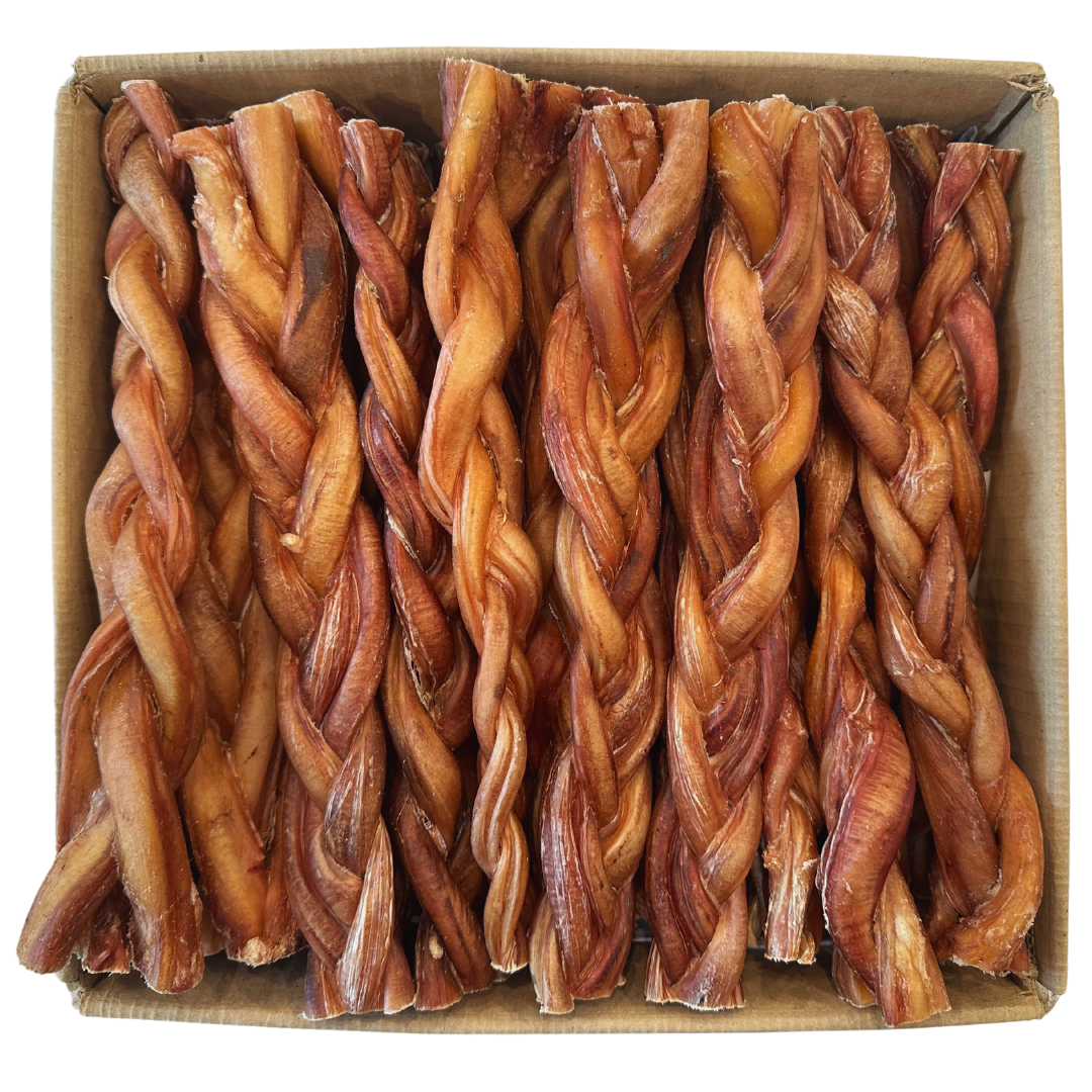 12" MONSTER Braided Bully Sticks  (50 ct.) ($7.24 ea.)