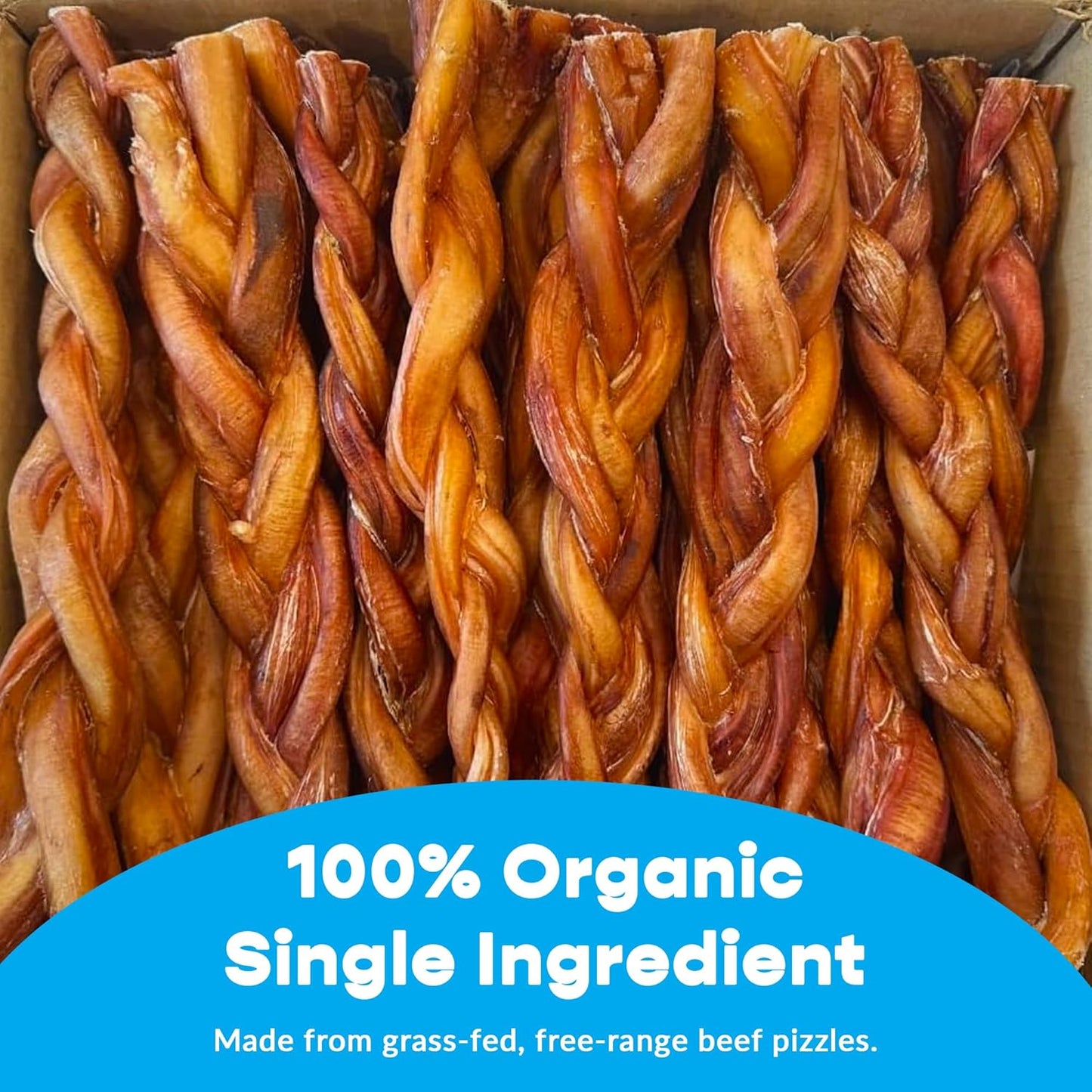 12" MONSTER 40 ct. Braided Bully Sticks ($9.17 ea.)