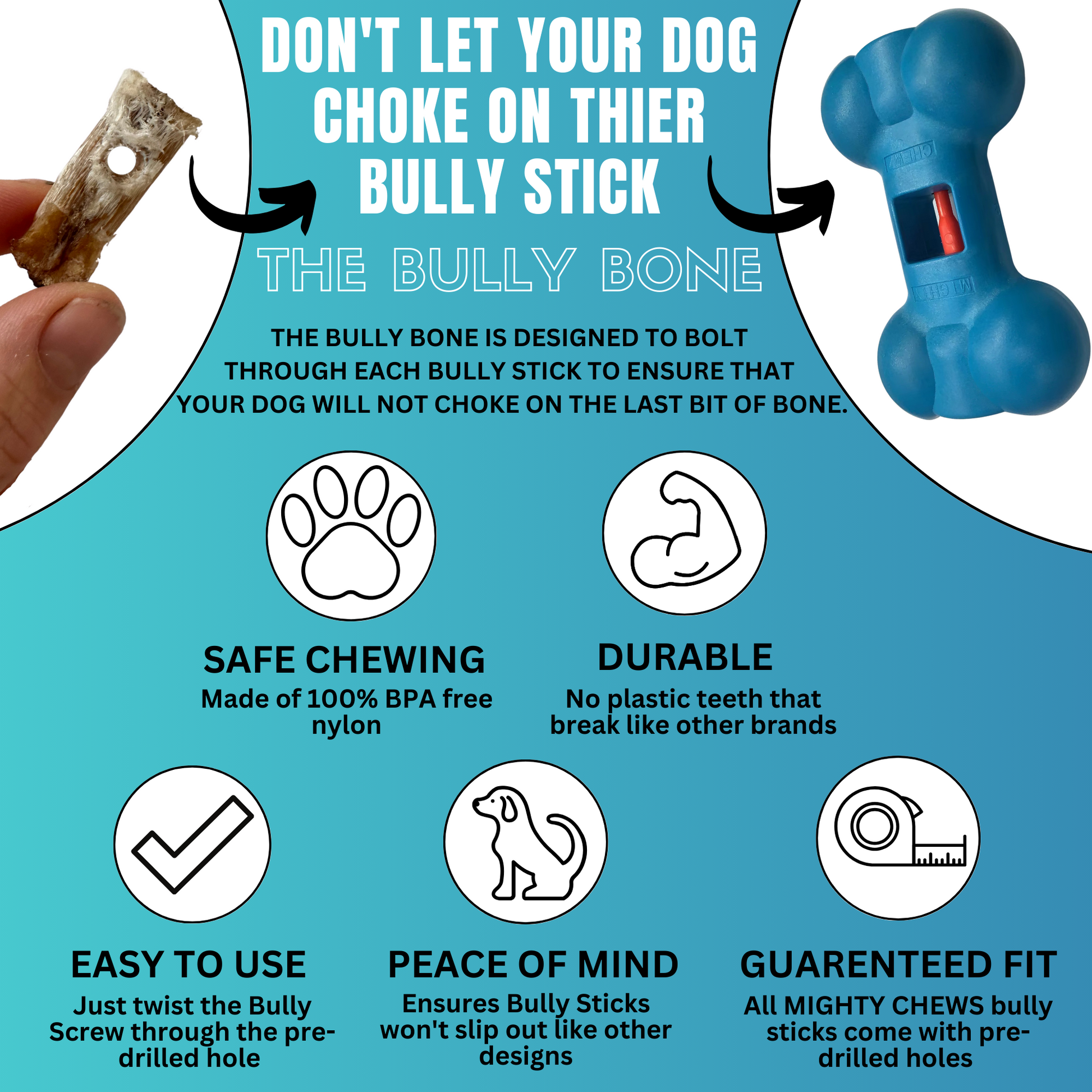 Is bully stick safe clearance for dogs