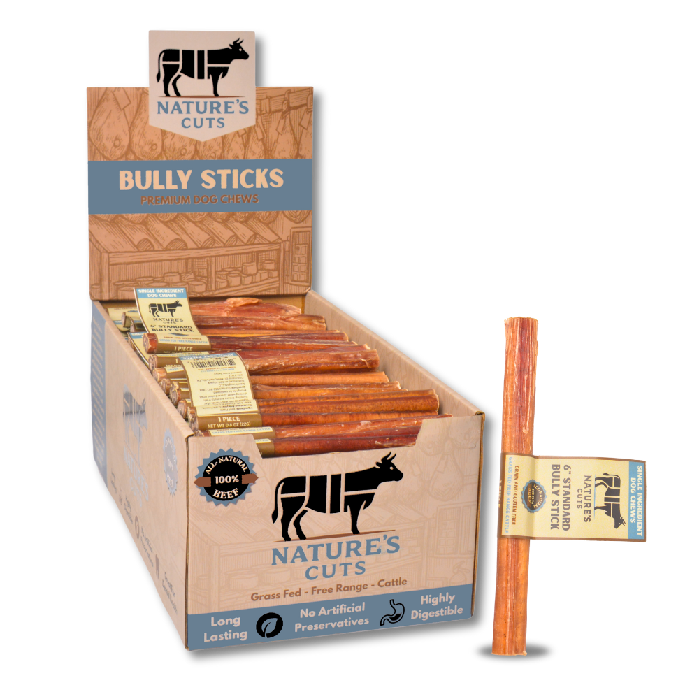 6" Standard Bully Sticks Display Box