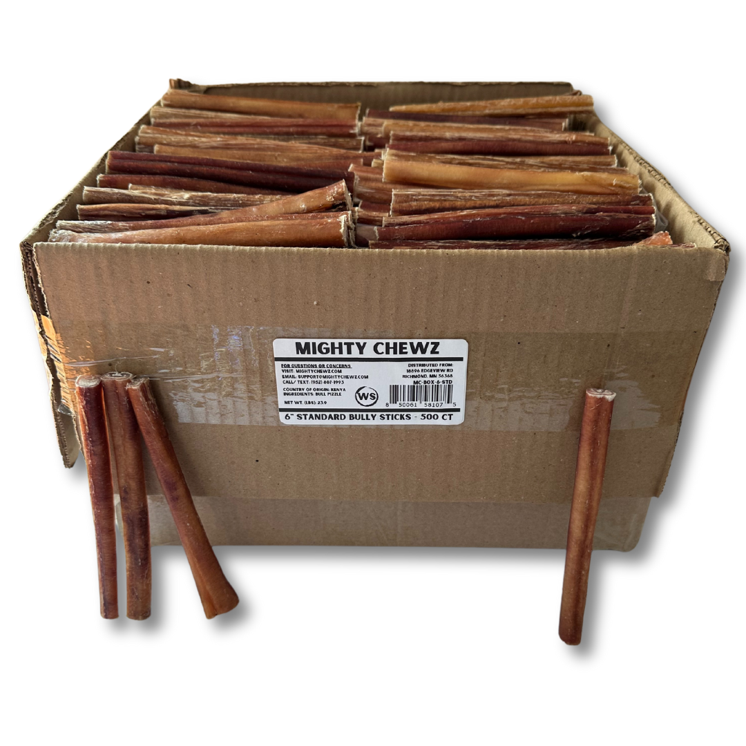 6" Standard Bully Sticks (500 ct.) ($1.13 ea.)