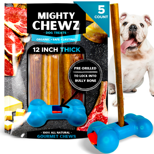 12" Thick Bully Sticks - Bully Bone Included