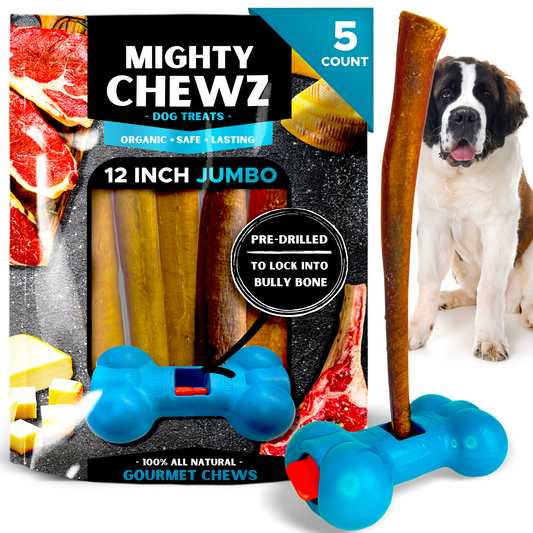 12" Jumbo Bully Sticks - Bully Bone Included