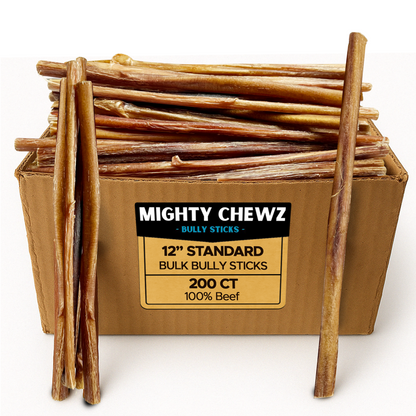 12" Standard 200 ct. Bully Sticks ($2.30 ea.)