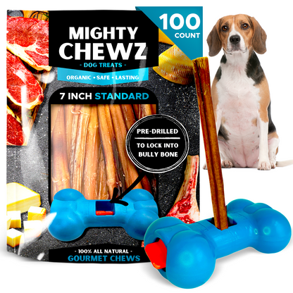 7" Standard Bully Sticks - Bully Bone Included