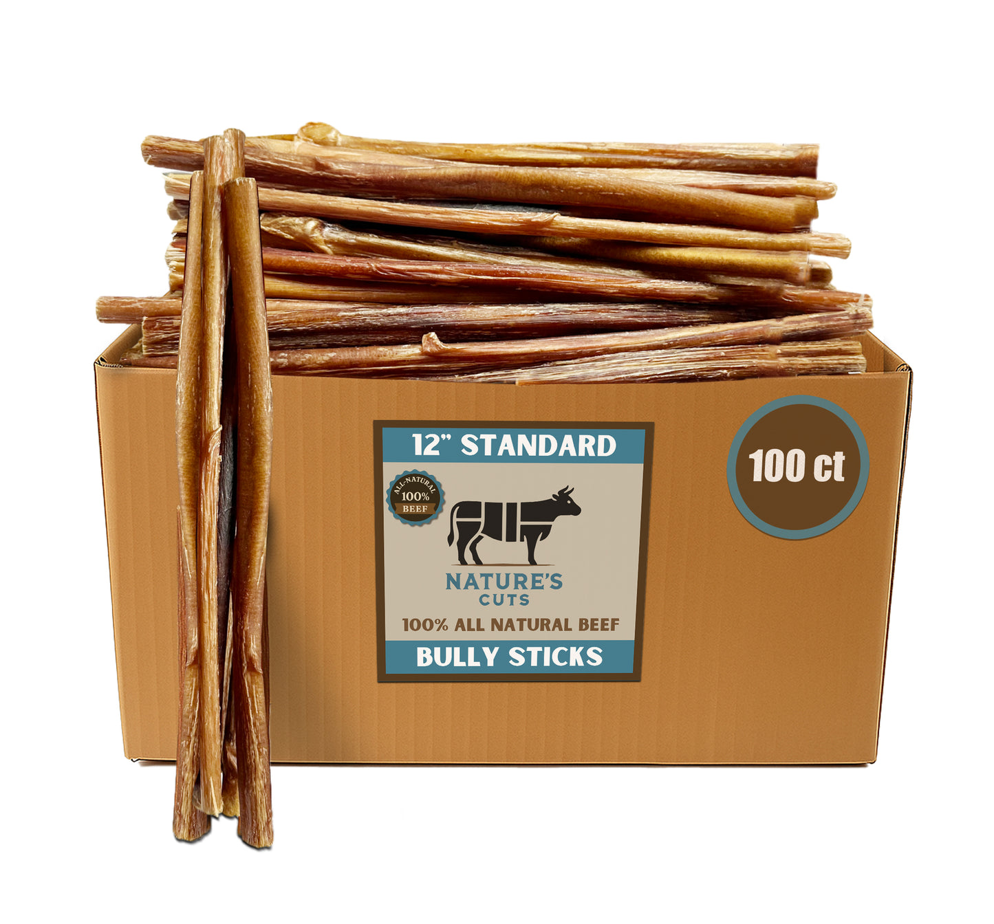 12" Standard Bulk Bully Sticks