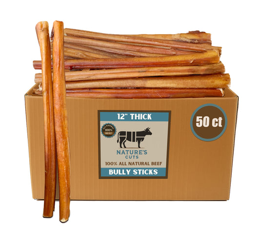 12" Thick Bulk Bully Sticks