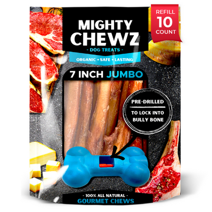 7" Jumbo Bully Sticks - Refill Pack