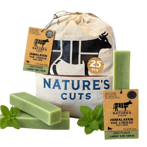 Mint yak cheese