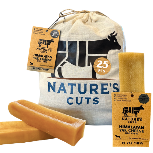XL yak cheese chews, 25 pack