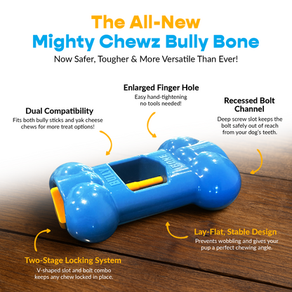 4 Pack XL Yak Cheese - UPGRADED Bully Bone Included